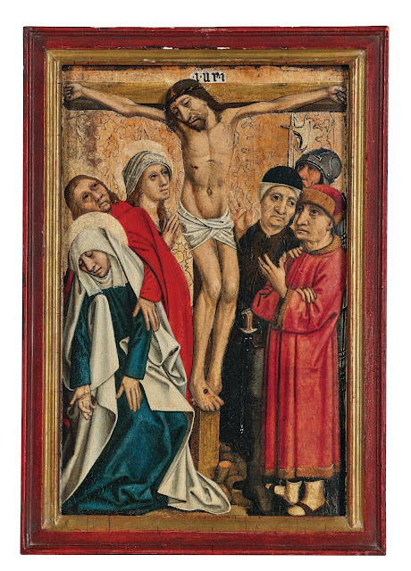 Quatre scènes Christ Maître Salzbourg, vers 1470