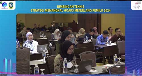 Tangkal Hoaks Jelang Pemilu 2024