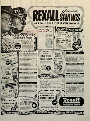 Rexall Amos n Andy Ad 1951