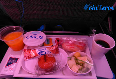 desayuno aerolíneas argentinas