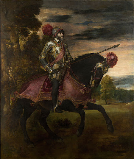 TIZIANO: Carlos V a caballo en Mühlberg (1548)