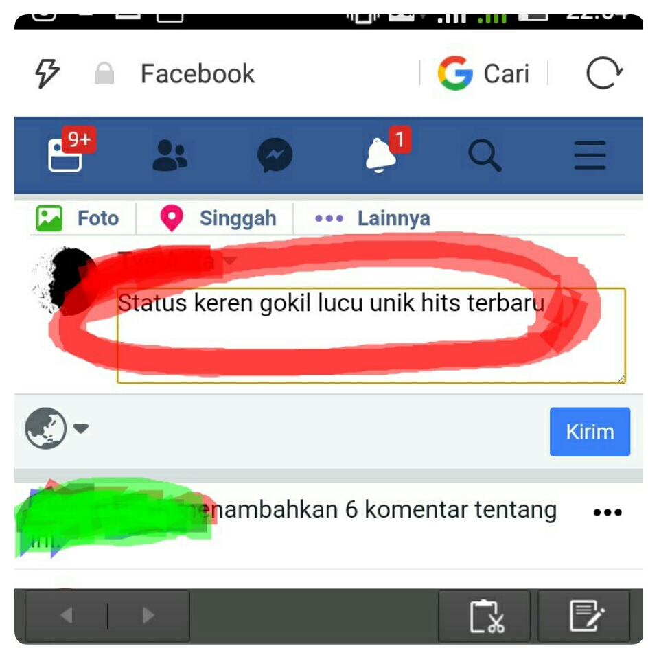 Kumpulan Status Facebook Gokil Lebay Keren Unik Gaul Terbaru 2018