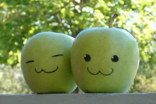Two apples. Mathematics For Blondes.