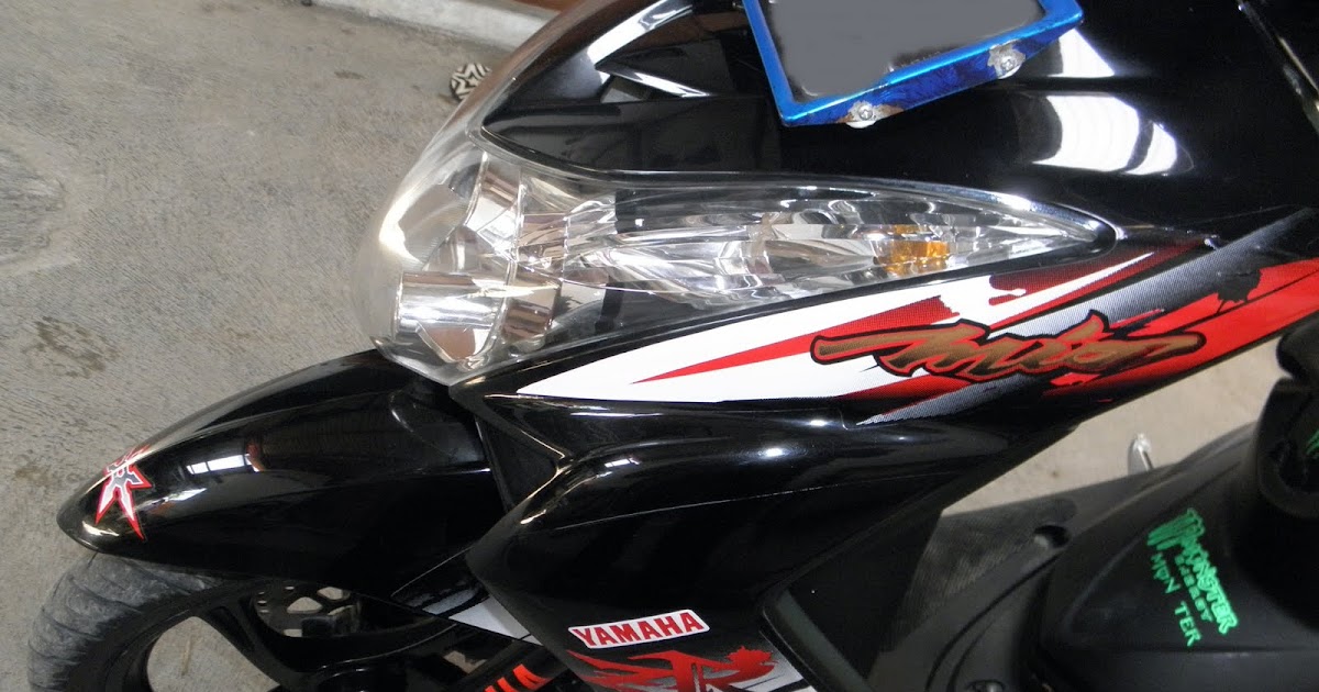 Mio Soul ZX: MODIFIKASI MIO SOUL SAMURAI MERAH