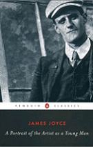 A Portrait of the Artist as a Young Man by James Joyce book cover