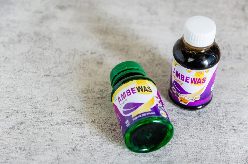 Ambewas Caps & Honey Herbal Obat Penyakit Ambeien