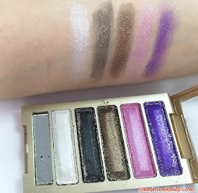 Dazzling Eye Shimmer Eyeshadow Palette Review, born pretty, eye shadow, color cosmetics