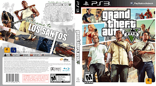 Capa do Jogo - Grand Theft Auto V (GTA 5) PS3