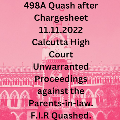 498A Quash after Chargesheet 11.11.2022