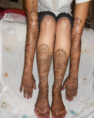 Latest Mehndi Design for Hands And Feets