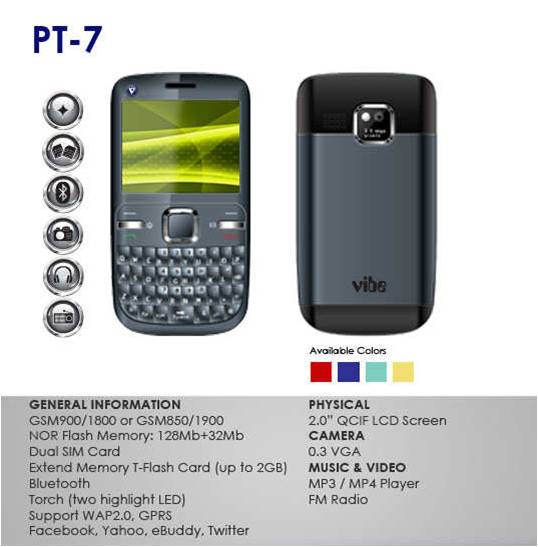 VIBE PHONE PT-7