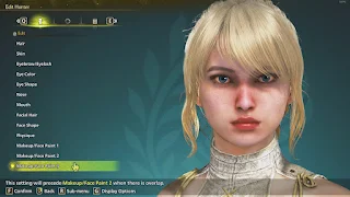 Character Creation, mhw