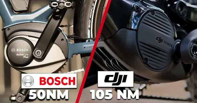 DJI Avinox vs Bosch ActiveLine Plus