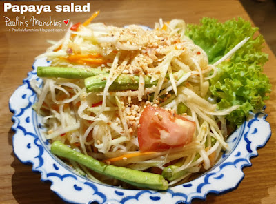 Papaya salad - Soi Thai Kitchen at Jcube - Paulin's Munchies