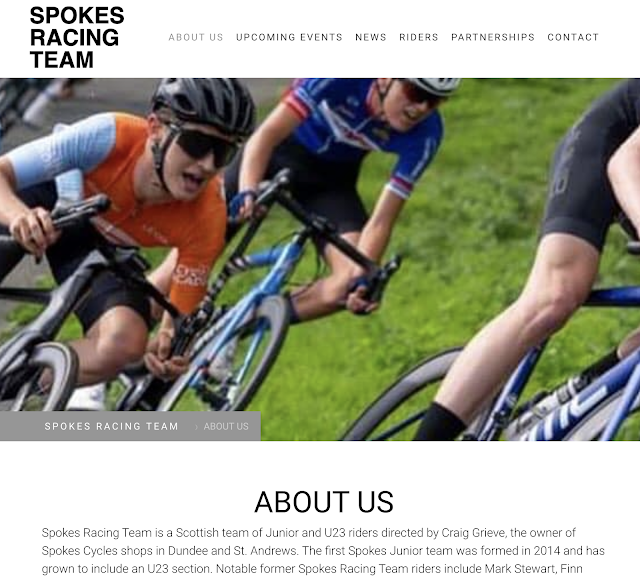 Spokes Racing Team website