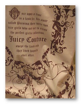 The Wallpaper Maker juicy couture fabric