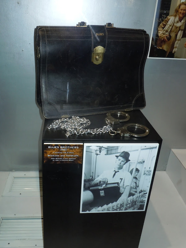 The Blues Brothers briefcase and handcuff props