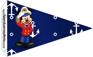 Mickey Sailor: Free Party Printables