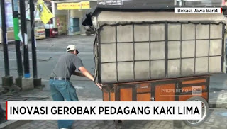 Seorang pedagang kaki lima di bekasi akhir-akhir ini jadi viral di media sosial. Anda mau tahu kenapa? Karena ia berhasil merancang sebuah warung mini yang dikemas dalam sebuah gerobak yang ringkas. Published on Jan 3, 2018.