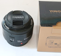 Lensa Yongnuo 50mm For Canon Baru 