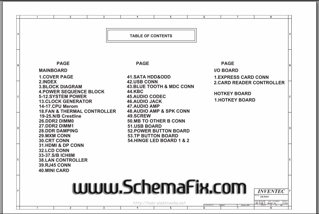 Acer Aspire 8920 8920G CS BUILD Schematic PDF