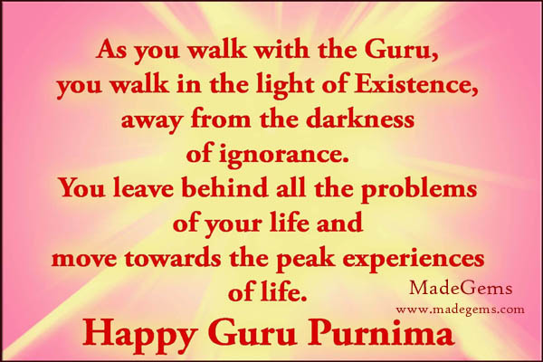 140 Words Guru Purnima Sms Message