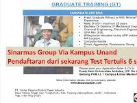 Graduate Training - Sinarmas Group Via Campus Unand