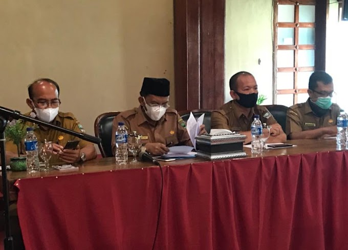 Wakil Bupati Rahmang Minta Panitia Pilwana  Serentak Jaga Netralitas