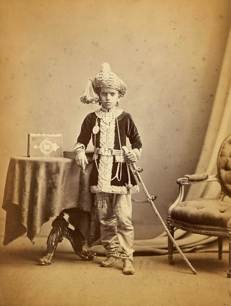 Maharajah Sayaji Rao Gaekwar of Baroda - 1875