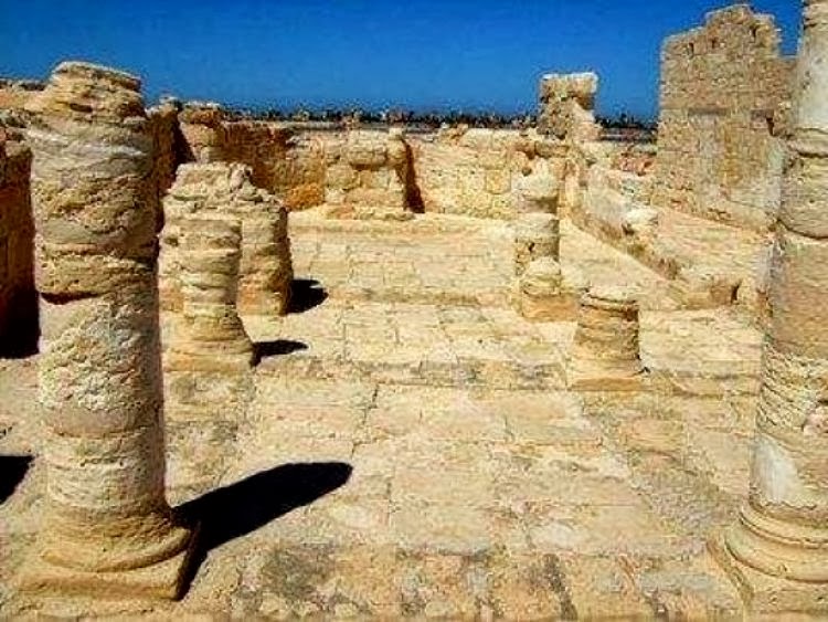 St. Mina cemetery sinking under groundwater