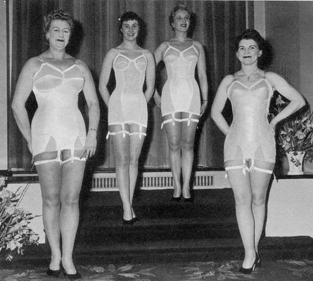 Fashionable Forties: Girdles and corsets and the right shape, oh my