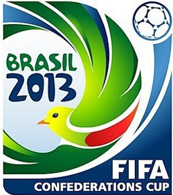 Logo da copa das confederações no Brasil, FIFA 2013.