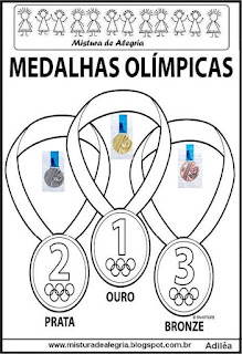 Atividades com medalhas olímpicas,jogos olímpicos