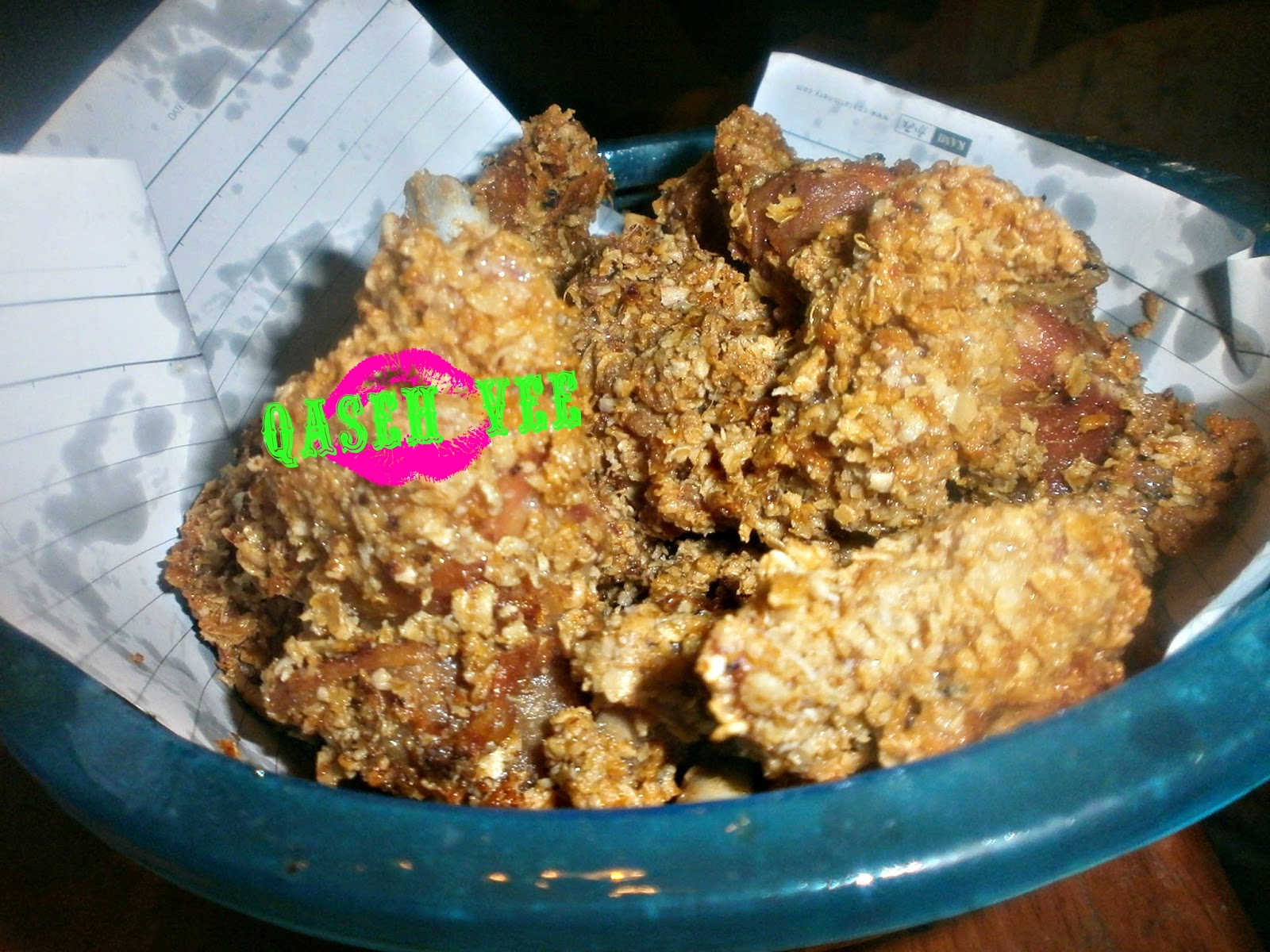  Ayam Goreng Bersalut Oat