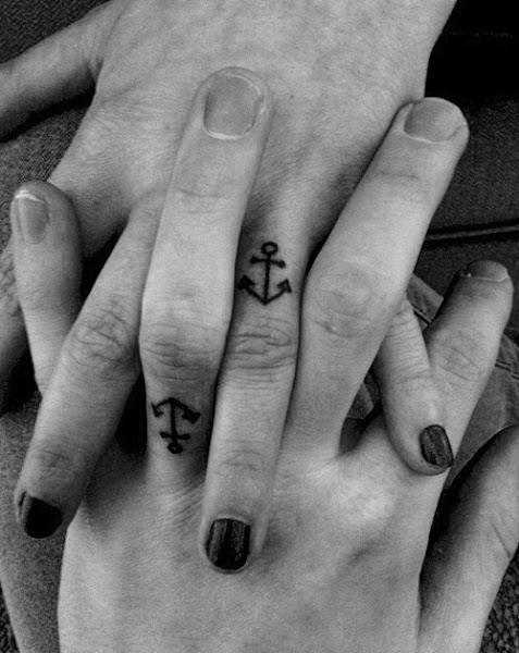 Anchor Wrist Tattoos