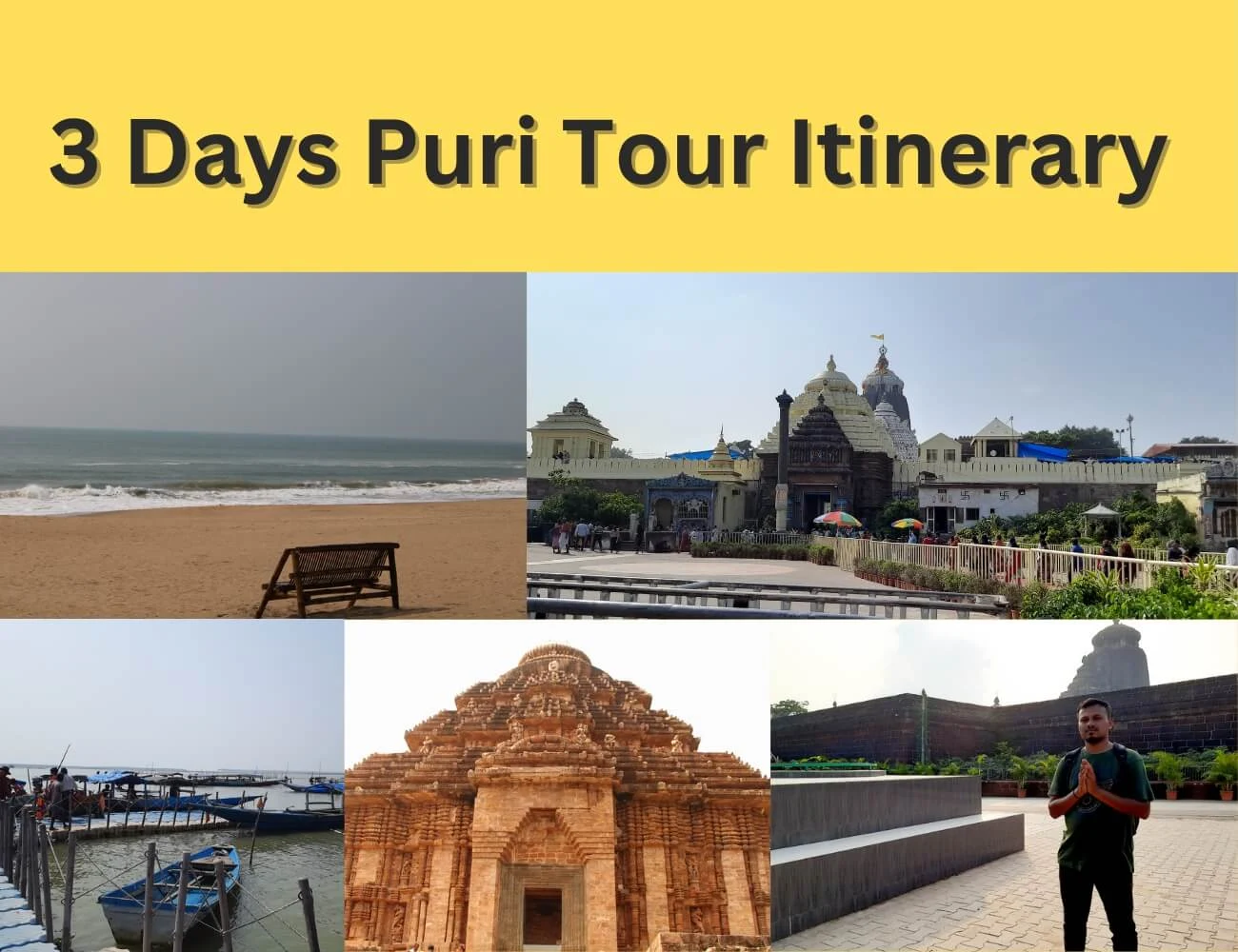 Puri Itinerary for 3 days