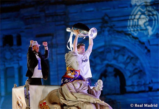 Real Madrid campeones de Champions celebración en Cibeles de la Décima Copa de Europa