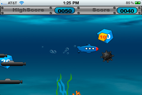 MacCelo: Version Free: Submarine Game HD (Lite)