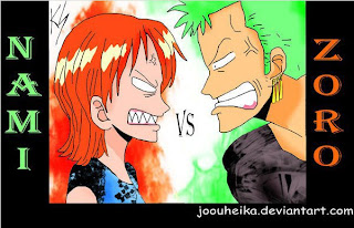 roronoa zoro vs nami