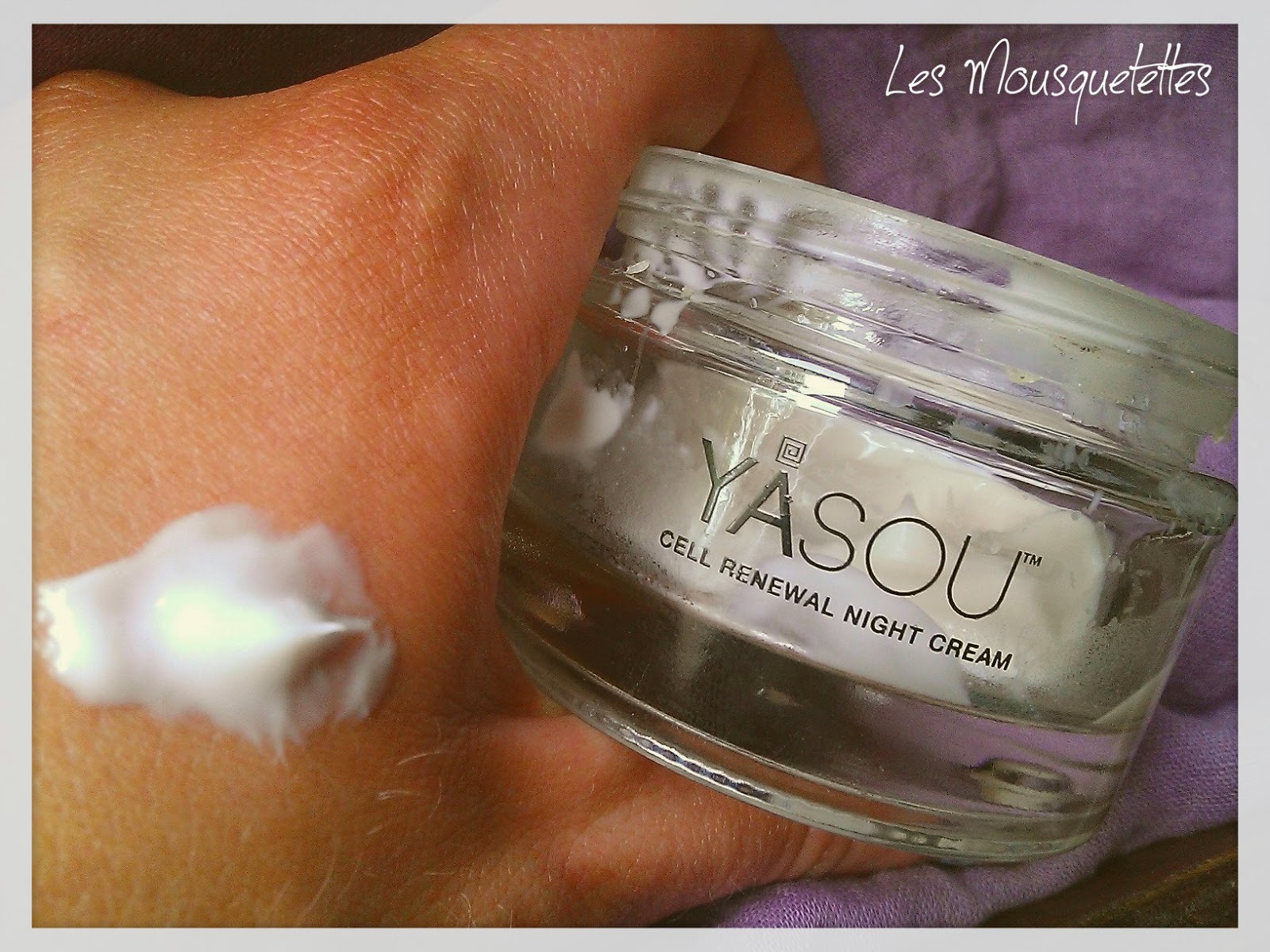 Cell Renewal Night Cream Yasou Skincare - Les Mousquetettes©