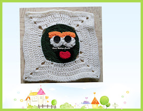 free crochet pattern, free crochet granny square pattern, free crochet mitered square pattern, free crochet Sesame Street character pattern, free crochet Oscar the grouch pattern, free crochet Sesame street blanket pattern, free crochet Oscar the grouch afghan pattern, Oswal Cashmilon, cancer donation ideas, Project Chemo Crochet, Pradhan Stores,