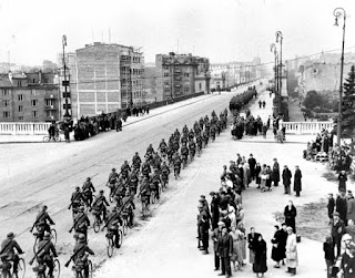 Вступление немецких войск в Варшаву. 28 сентября 1939 года