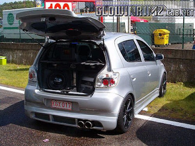 Toyota Yaris Silver Tuning