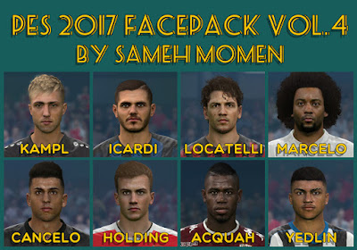 Sameh Momen PES 2017 Face Pack V4