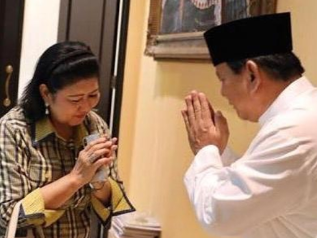 Prabowo Subianto Ucap Belasungkawa Berpulangnya Ani Yudhoyono