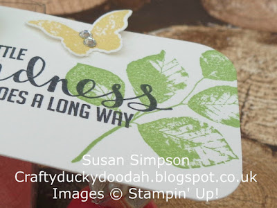 Craftyduckydoodah!, Kinda Eclectic, May 2017 Coffee & Cards Project, Scallop Tag Topper Punch, Stampin' Up! UK Independent  Demonstrator Susan Simpson, Supplies available 24/7 from my online store, 