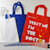 tas goodie bag 06 readystock, sablon saja, murah dan cepat