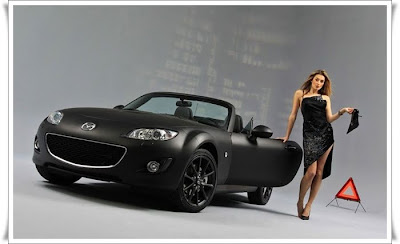 mazda mx5 matte black special edition photo