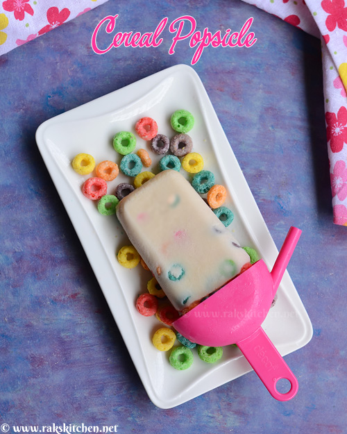 cereal popsicle