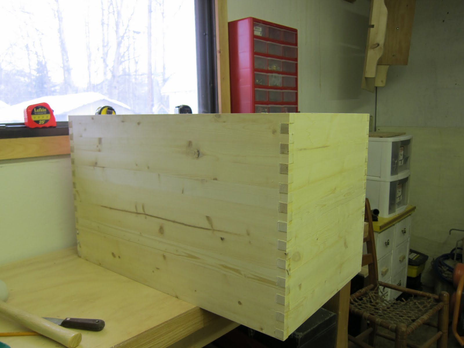 plywood tool box